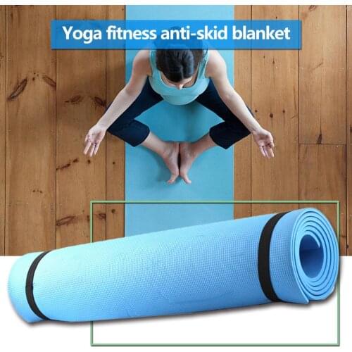 4/6MM EVA Yoga Mat Non-Slip Yoga Mat Gym Sport Soft Pilates Mats for Beginner Fitness Equipment Gymnastics Mats Home Yoga Mats