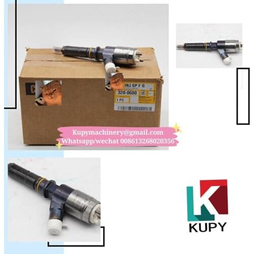 KUPY high quality NEW CAT injector 2645A747, 3200680 common rail injector 320-0680 Suit for Caterpillar C6.6 engine, CAT 323D