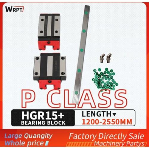 Linear guide rail slider Linear slide rail full set of HGH15 engraving machine accessories slider length=1200MM-2550MM