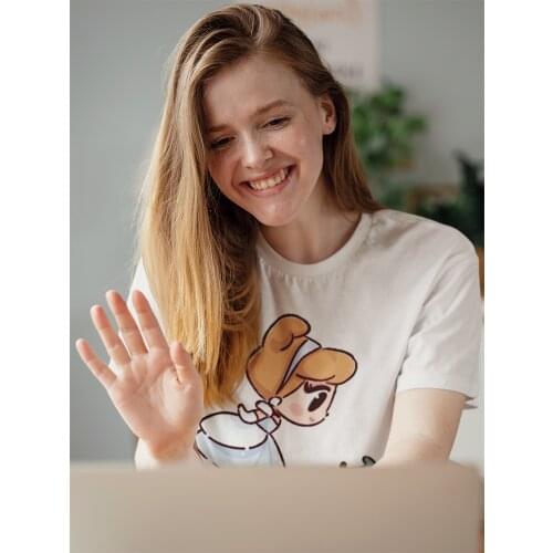 Disney Q Series Princess Women T-shirt Creative Cartoon Short Sleeve Kawaii Cinderella Princess Printed Tshirt Clothes Top