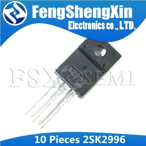 10PCS 2SK2996 TO-220F K2996 TO220 TO220F SILICON N CHANNEL MOS TYPE