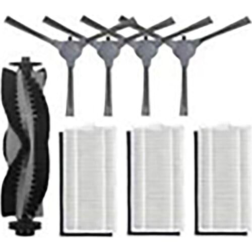Main Brushes Side Brush Filter Cleaning Parts for Coredy R550 R500+ R650 R750 R3500 R3500s Robot Vacuum Cleaner Accessories