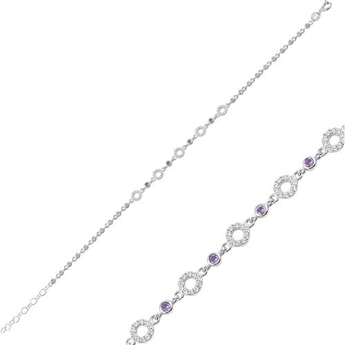 Silver Round Bracelet