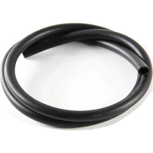 Custom FKM Hose Tube High Temperature Resistance Corrosion Oil Resist ID 2mm 3mm 4mm 5mm 6mm 7mm 8mm 10mm 12mm Black