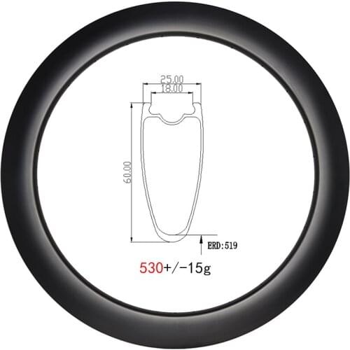 SPDSF 60mm Road Disc Carbon Rim 700C Clincher Tubeless 25mm Wide Hook Road Bicycle Hoop 622 Gravel 20H 21H 24H 28H 32H UD 3K 12K