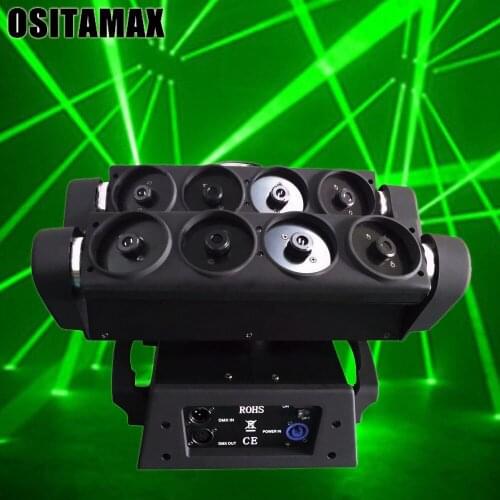 LED Laser Spider Projector Christmas Decorations Laser Disco Light Laser Light Dj Voice-activated Disco Xmas Party Club Light