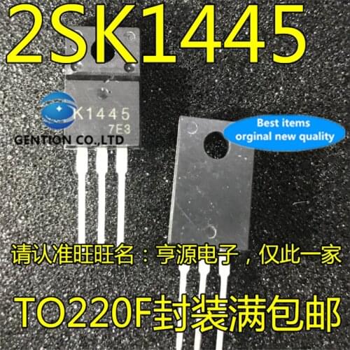 10Pcs 2SK1445 K1455 TO-220F Ultra high speed switch triode in stock 100% new and original