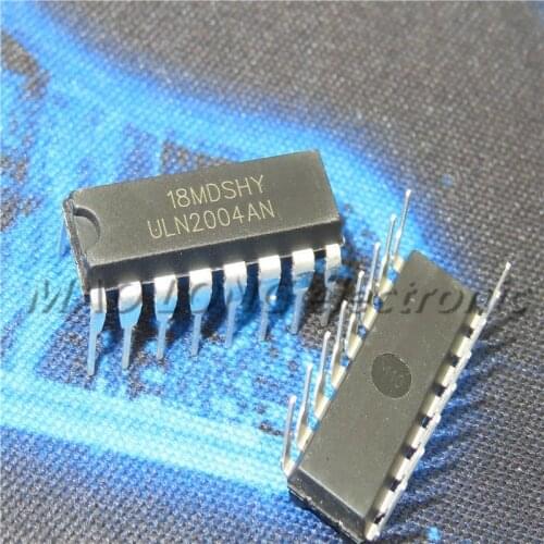10PCS/LOT ULN2004AN ULN2004 DIP-16 Darlington Transistor Matrix New In Stock Quality 100