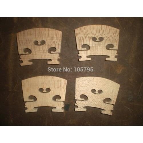4 PCs Quality Maple Violin Bridge 4/4 Violin parts China wood