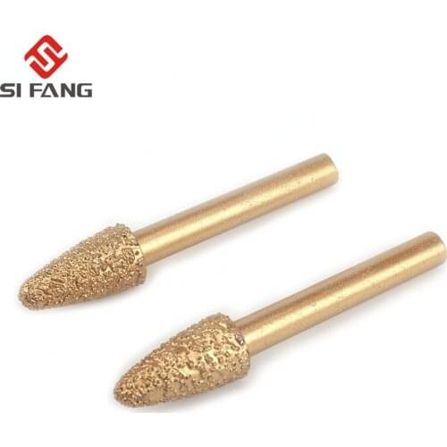 2-10pcs stone engraving bits Sintered stone carving tools diamond router bits