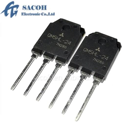 Free Shipping 10Pcs QM5HL-24 QM5HL24 QM5HG-24 TO-3P 5A 1200V Transistor Modules
