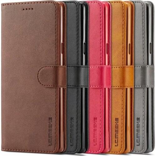 Leather Wallet Case For Samsung Galaxy NOTE8 Case Luxury Flip Case for Samsung Galaxy 9 8 Note9 Note8 Leather Magnetic