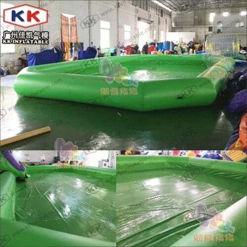 Square Inflatable Pool Water Play Equipments Kids backyard water park Inflatable pool toys