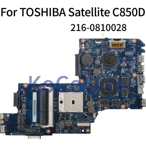 KoCoQin Laptop motherboard For TOSHIBA Satellite C850D C855D Mainboard 216-0810028