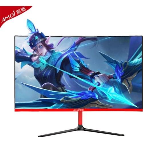 Amoi 2K 2560×1440p LCD Curved Screen Monitor gamer for PC HDMI /DP Interface Gaming for Desktop Flat panel display 27 inch