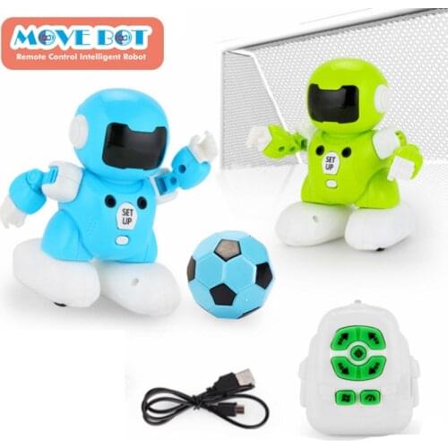 New Toy RC Football Robot Programable Educational Intelligent Remote Control Robotic USB Charging Smart Robots Toy Gifts for Kid