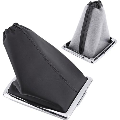 New CarGear Stick Shift Knob PU Leather Cover Boot Gaiter For Ford Focus 2005-2012​​ Car Accessories