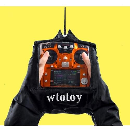 FPV RC AT10II AT9S Remote Control Warm Gloves Outfield Warm Cover Transmitter Shield Hand Protector Winter Outdoor Drone FPV
