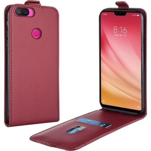 Flip Case for Xiaomi Mi 8 Lite M1808D2TG 6.26'' Leather Case for Xiaomi 8 Lite Cover for Mi 8 Lite 8lite Phone Bag