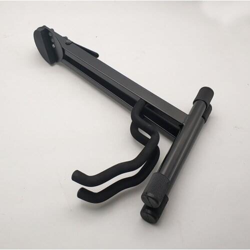 Black Metal Sponge Joint Collapsible Folding Light Guitar Bass Cello Bracket Special Bracket Musical Instrument Accessories