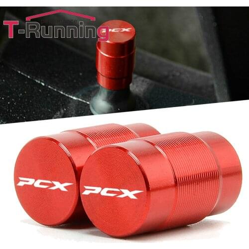 For HONDA PCX 125 PCX 150 PCX125 150 all year Motorcycle CNC Aluminum Accessories Wheel Tire Valve Stem Caps CNC Airtight Cover