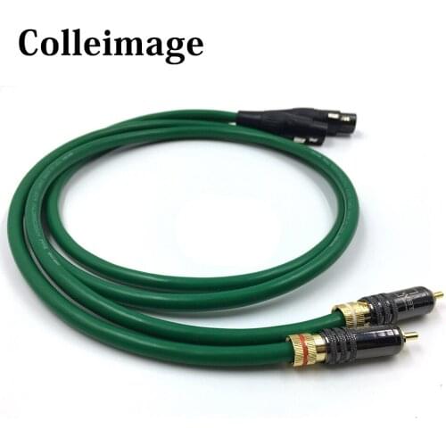 HIFI MCINTOSH 2328 RCA Male to XLR Male Female Cable 2 XLR to 2 RCA WBT-0144 Plug for Microphone Speaker