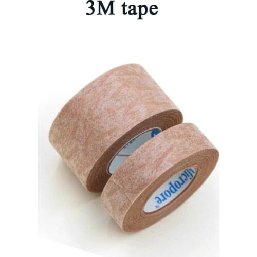 3M medical flesh skin paper tape microporous breathable hypoallergenic double eyelid plastic consumables breathable wide tape