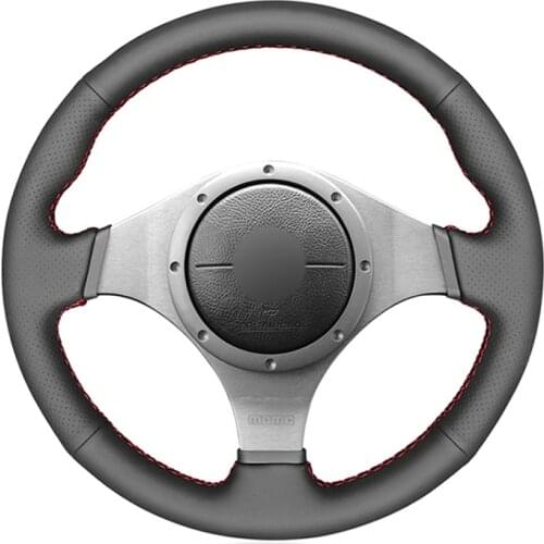 Car Steering Wheel Cover For Mitsubishi Lancer Evolution 8 VIII Lancer Evolution 9 IX Customize Steering Wrap Microfiber Leather