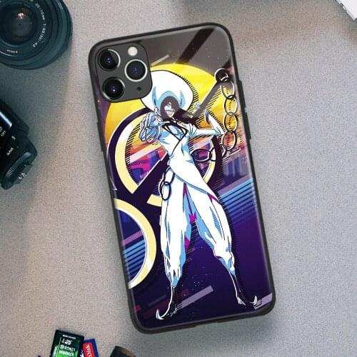 Nnoitra Gilga Bleach Anime Soft TPU Glass Phone Case for IPhone SE 6s 7 8 Plus X Xr Xs 11 12 Mini Pro Max Samsung