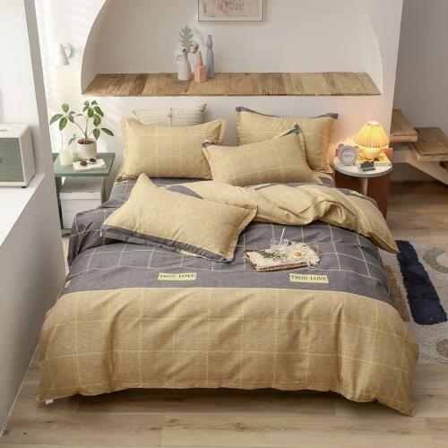 Nordic Style Duvet Cover Pillowcase 3pcs 220x240 /200x200 /175x220,Single Double Queen King Size,Quilt Covers