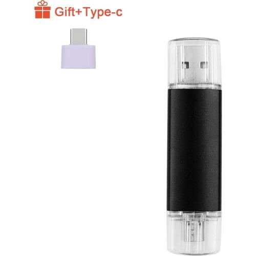 Custom Logo Smart Micro OTG USB Flash Drive 2.0 Android phone&Computer 4gb 16gb 32gb 64gb pendrive Memory Stick 8gb 128gb Gifts