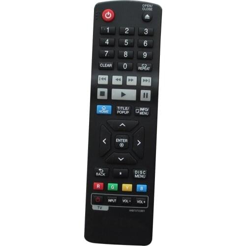 Remote Control For LG AKB73735801 BP540N BP330 BP330N BP530 UBK80 UP970 UP870 BD145 BPM55N Streaming Blu-ray Disc DVD Player