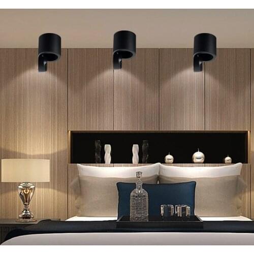 Surface Mounted 9W 12W COB LED Ceiling Lamp Foldable 360 Degree Rotatable LED Downlight Background for Clothes Store Lighting