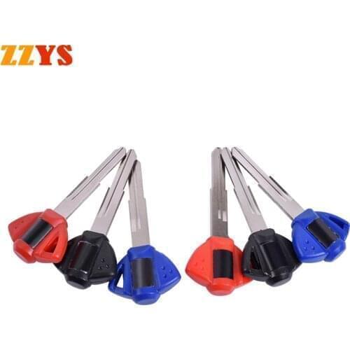 Universal Double Key Embryo Blank Handle For Suzuki GSF400 Bandit 400 DL650 DL1000 V-STROM VSTROM 650 1000 Can install chip
