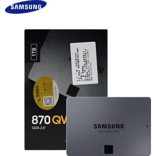 SAMSUNG SSD 870 QVO 1TB 2TB 4TB 8T SATA 3 Internal Solid State Disk HDD Hard Drive Laptop Desktop PC TLC Hard Drive original 2.5