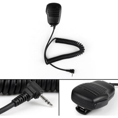 2.5mm 1pin Handheld Shoulder PTT Mic Speaker for Motorola T6220 T6500 T5428 T5720 T6200 T6300 T6200C T7200 Radio Walkie Talkie
