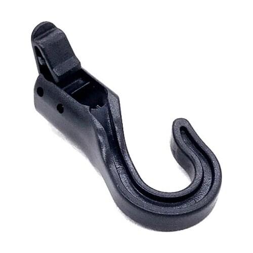 20PCS/pack 6mm Elastic Rope Hooks Plastic Snap Hook Buckle Cord Ends Lock DIY Handmade Crafts Bags Supplies