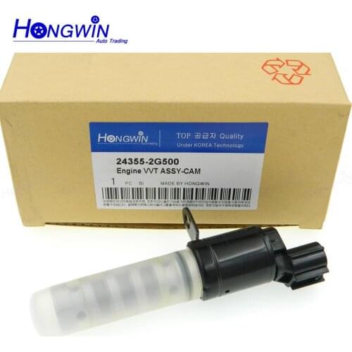 24355-2G500 243552G500 For HHyundai Genesis Sonata Tucson Kia Forte Optima Sorento Sportage Car VVT Variable Timing Solenoid