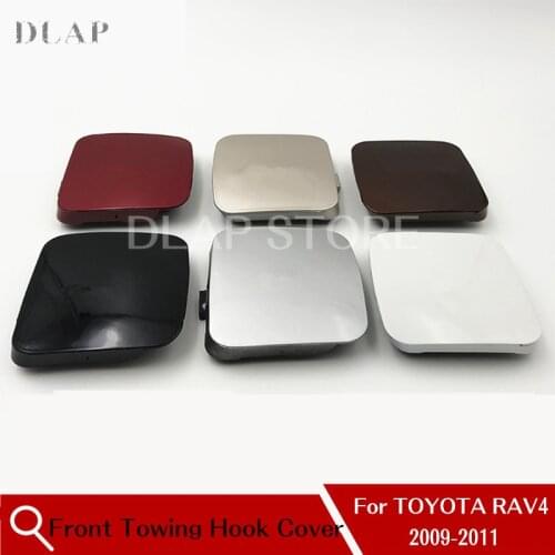 Car Styling For RAV4 Front Bumper Towing Hook Cover For TOYOTA RAV4 2009 2010 2011 Front Towing Hook Cap