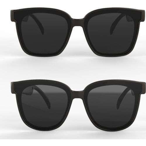 Bluetooth Smart Glasses Microphone Headphones Directional Audio Touch Smart Glasses Music Call UV Protection Sport Sunglasses