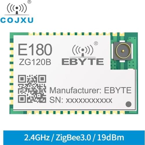 E180-ZG120B EFR32 Module Zigbee 2.4G ISM band 18dBm 1.3km High-reliability Wireless Transceiver Transmitter Receiver