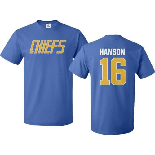 Hanson Brothers Charlestown Chiefs Slap Shot Ice Hockey Movie Mens T-shirt