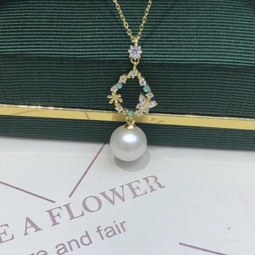 NEW ARRIVAL 925 Sterling Silver Necklace Set Findings Jewelry Settings Mountings Parts for Akoya Edison Pearls, Coral, Jade