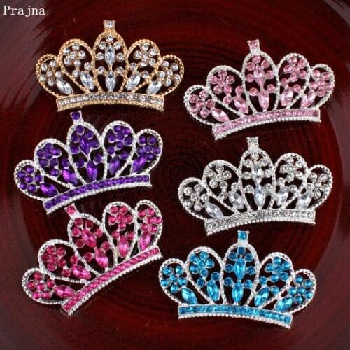 Prajna Crown Rhinestone Jewelry Alloy Hot Rhinestone White Rhinestone Buckle Sweater Sweater DIY Accessories Hair Decoration