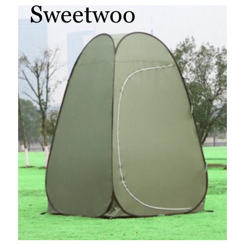 1 Person UV Outdoor Camping Tent Beach Automatic Pop Up Shelter Changing Fitting Room Tent Dressing Fishing Bathing Shower Tent