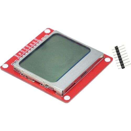 Smart Electronics 84*48 84x84 LCD Display Module Monitor White backlight adapter PCB Nokia 5110 Screen for Arduino