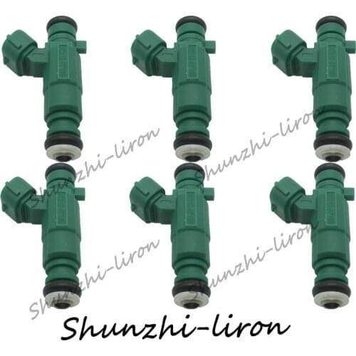 6pcs Fuel injector for HYUNDAI SONATA SANTA FE TIBURON TUCSON KIA OPTIMA SPORTAGE 2.5 2.7L 35310-37150 9260930004 3531037150