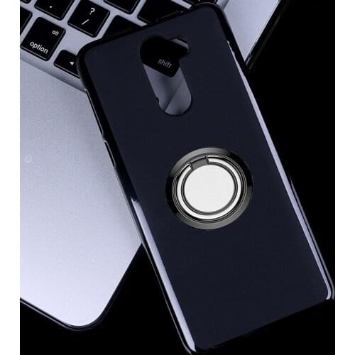 For Doogee X60L Back Ring Holder Bracket Phone Case Cover Phone TPU Soft Silicone Cases for Doogee X60 X60L