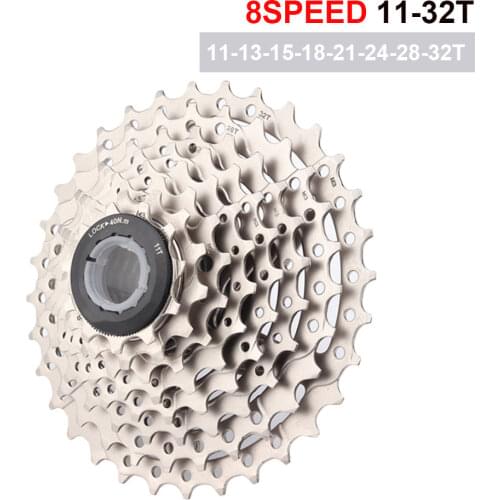 MTB Cassette Bike Freewheel 8 Speed 11T 13T 15T 18T 21T 24T 28T 32T Mountain Bicycle Freewheel Bicycle Sprocket For Shimano/SRAM