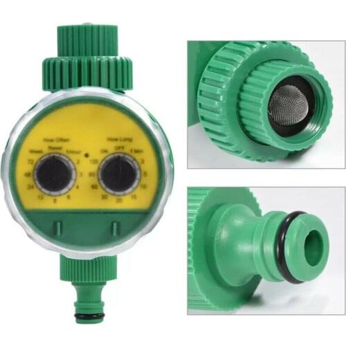 New Garden Automatic Water Timer Irrigation Controller System Sprinkler Controller Programmable Valve Hose Faucet Watering Timer